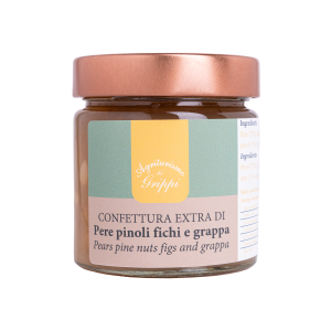 Confettura extra di PERE FICHI PINOLI E GRAPPA