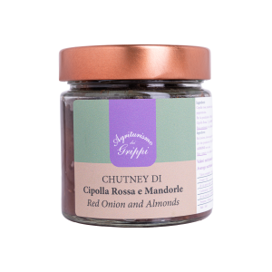 Chutney di<br>CIPOLLA ROSSA E MANDORLE